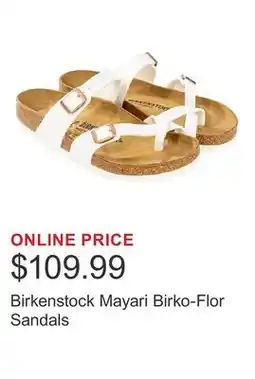Costco Birkenstock Mayari Birko-Flor Sandals offer