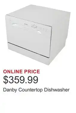Costco Danby Countertop Dishwasher offer