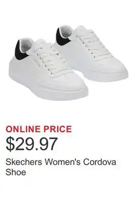 Costco Skechers Women's Cordova Shoe offer