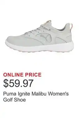 Costco Puma Ignite Malibu Women's Golf Shoe offer