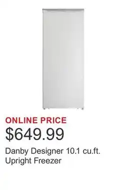 Costco Danby Designer 10.1 cu.ft. Upright Freezer offer