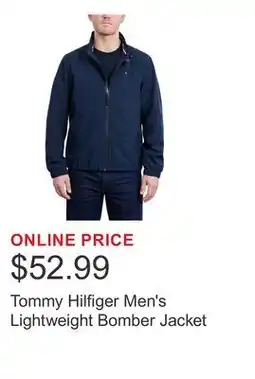 Costco Tommy Hilfiger Men's Lightweight Bomber Jacket offer