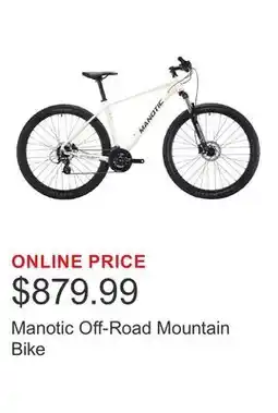 Costco Manotic Off-Road Mountain Bike offer