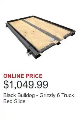 Costco Black Bulldog - Grizzly 6 Truck Bed Slide offer