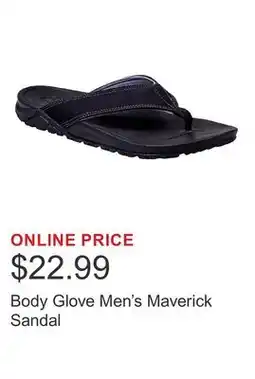 Costco Body Glove Men's Maverick Sandal offer