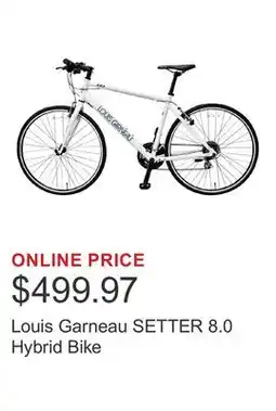 Costco Louis Garneau SETTER 8.0 Hybrid Bike offer