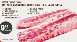 The Sweet Potato Kipfer family farms ontario berkshire spare ribs st. louis style offer