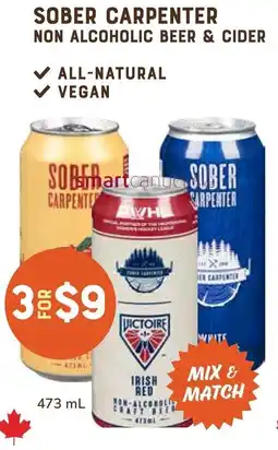 The Sweet Potato Sober carpenter non alcoholic beer & cider offer
