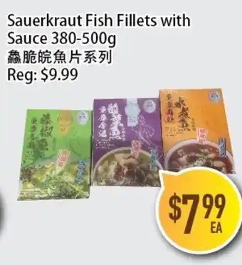 Full Fresh Supermarket Sauerkraut Fish Fillets with Sauce offer