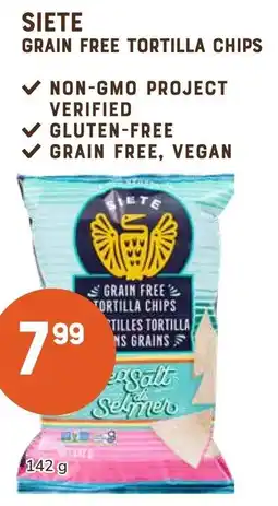 The Sweet Potato Siete grain free tortilla chips offer