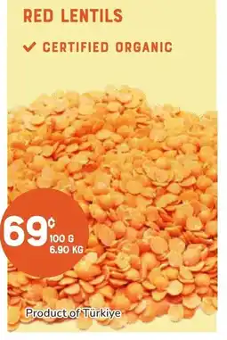 The Sweet Potato Red lentils offer