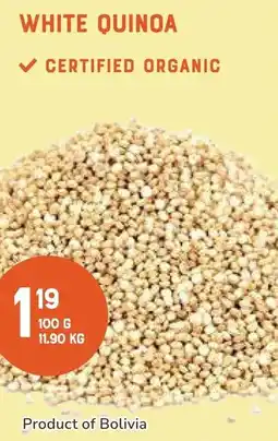 The Sweet Potato White quinoa offer