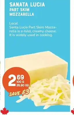 The Sweet Potato Sanata lucia part skim mozzarella offer