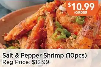 Blue Sky Supermarket Salt & Pepper Shrimp offer