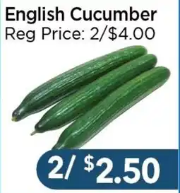Blue Sky Supermarket English Cucumber offer