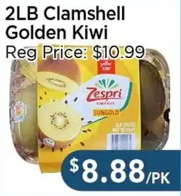 Blue Sky Supermarket 2LB Clamshell Golden Kiwi Zespri offer