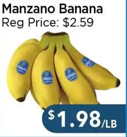 Blue Sky Supermarket Manzano Banana offer