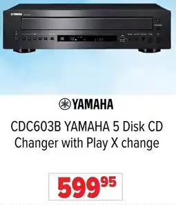 2001 Audio Video CDC603B YAMAHA 5 Disk CD Changer with Play X change offer