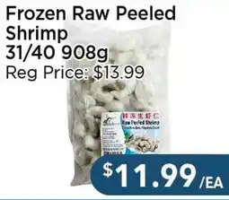 Blue Sky Supermarket Frozen Raw Peeled Shrimp 31/40 offer