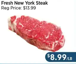 Blue Sky Supermarket Fresh New York Steak offer