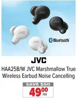2001 Audio Video HAA25B/W JVC Marshmallow True Wireless Earbud Noise Cancelling offer