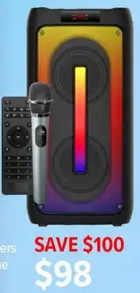 2001 Audio Video Rage bluetooth party speaker offer