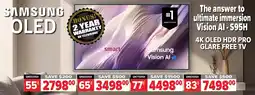 2001 Audio Video SAMSUNG OLED QN55S95H offer