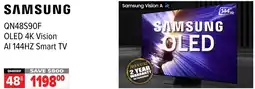 2001 Audio Video SAMSUNG QN48S90F OLED 4K Vision AI 144HZ Smart TV offer