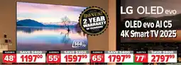 2001 Audio Video LG OLED evo Al C5 4K Smart TV 2025 OLED48C5 offer