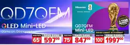 2001 Audio Video Hisense QD7QFM Mini-LED 65QD7QFM offer