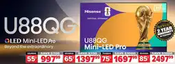 2001 Audio Video Hisense Mini-LED Pro 55U88GQ offer