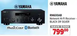 2001 Audio Video YAMAHA RN600AB Network Hi-Fi Receiver- BLACK OR SILVER offer