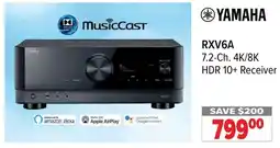 2001 Audio Video YAMAHA RXV6A 7.2-Ch 4K/8K HDR 10+ Receiver offer