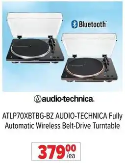 2001 Audio Video ATLP70XBTBG-BZ AUDIO-TECHNICA Fully Automatic Wireless Belt-Drive Turntable offer