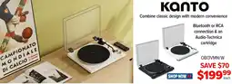2001 Audio Video KANTO Bluetooth or RCA connection & an Audio-Technica cartridge OBI3VMN/W offer