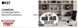2001 Audio Video KEF LS50METAB Two-Way Bass Reflex Bookshelf Loudspeaker offer