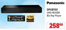 2001 Audio Video Panasonic DPUB150 UHD 4K/HDR Blu-Ray Player offer