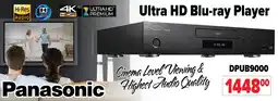 2001 Audio Video Panasonic Ultra HD Blu-ray Player DPUB9000 offer