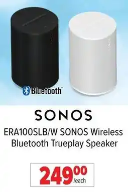 2001 Audio Video ERA100SLB/W SONOS Wireless Bluetooth Trueplay Speaker offer
