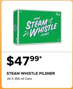 The Beer Store STEAM WHISTLE PILSNER offer