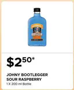The Beer Store JOHNY BOOTLEGGER SOUR RASPBERRY offer