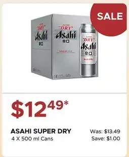 The Beer Store ASAHI SUPER DRY offer