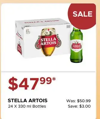 The Beer Store STELLA ARTOIS offer