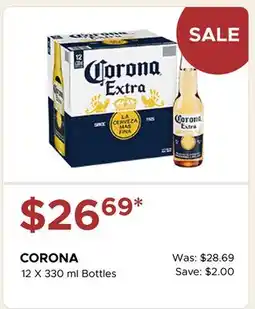 The Beer Store CORONA offer