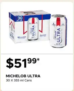 The Beer Store MICHELOB ULTRA offer