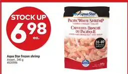 Giant Tiger Aqua Star frozen shrimp offer