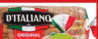 Giant Tiger D'Italiano bread offer