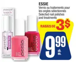 Jean Coutu ESSIE Vernis Selected nail polishes and treatments offer