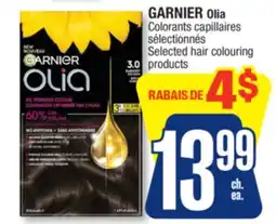 Jean Coutu GARNIER Selected hair colouring products offer