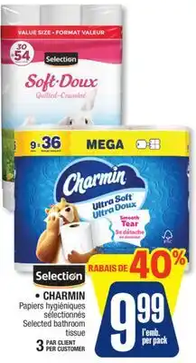 Jean Coutu CHARMIN Selected bathroom tissue offer